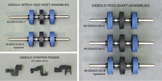 Piezas de repuesto para cajeros automáticos Fintech DN 200 DN250 DN550 DN220 Diebold 49-016962-000-D Deflector de despojador